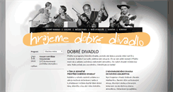 Desktop Screenshot of dobredivadlo.cz
